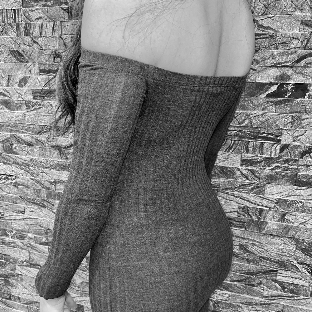 Off the shoulder dress